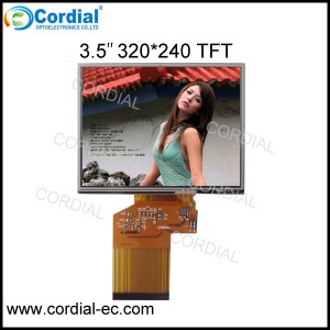 3.5 inch MCU interface TFT LCD MODULE CT035BJH22