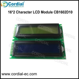 16x2 Character LCD Module CB1602D10