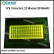 16x1 Character LCD Module CB1601A04